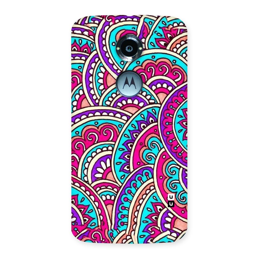Abstract Rangoli Design Back Case for Moto X 2nd Gen