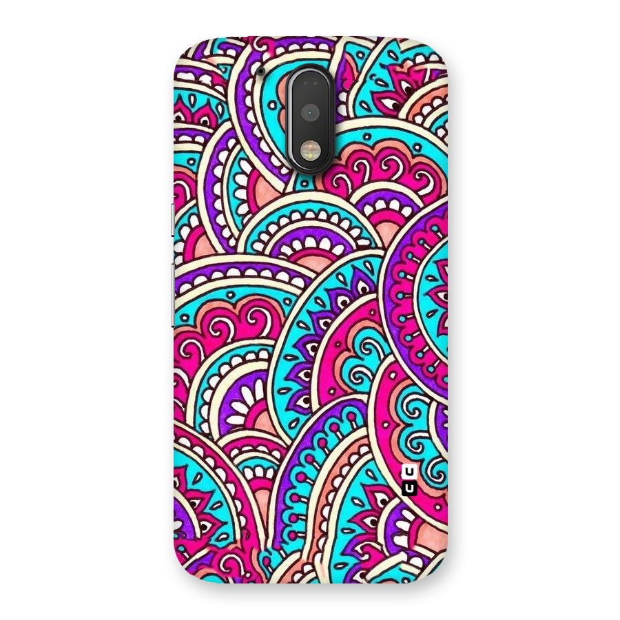 Abstract Rangoli Design Back Case for Motorola Moto G4