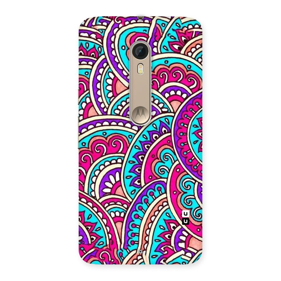 Abstract Rangoli Design Back Case for Motorola Moto X Style