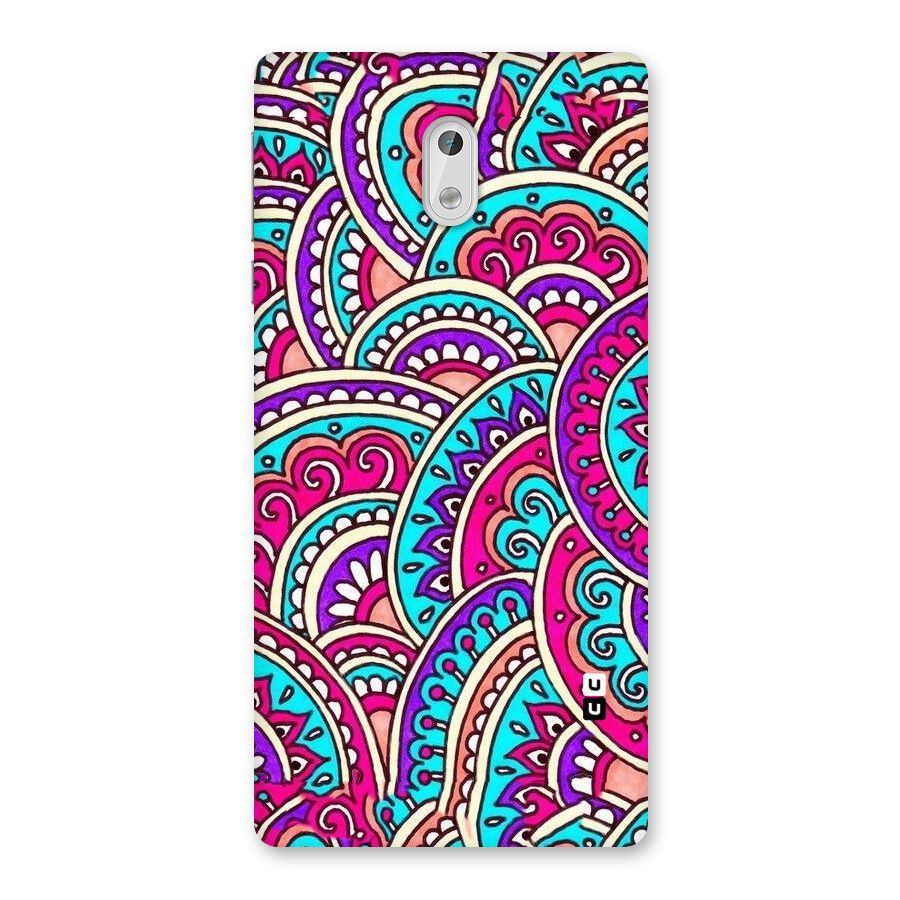 Abstract Rangoli Design Back Case for Nokia 3