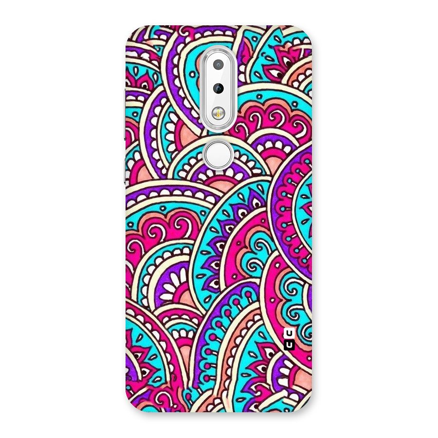Abstract Rangoli Design Back Case for Nokia 6.1 Plus