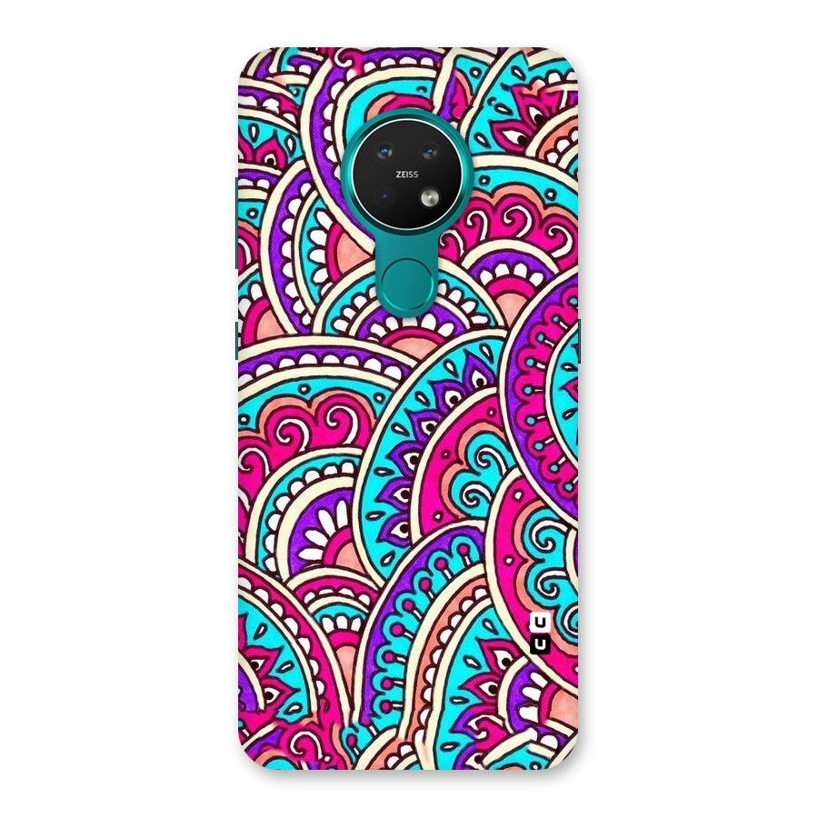 Abstract Rangoli Design Back Case for Nokia 7.2