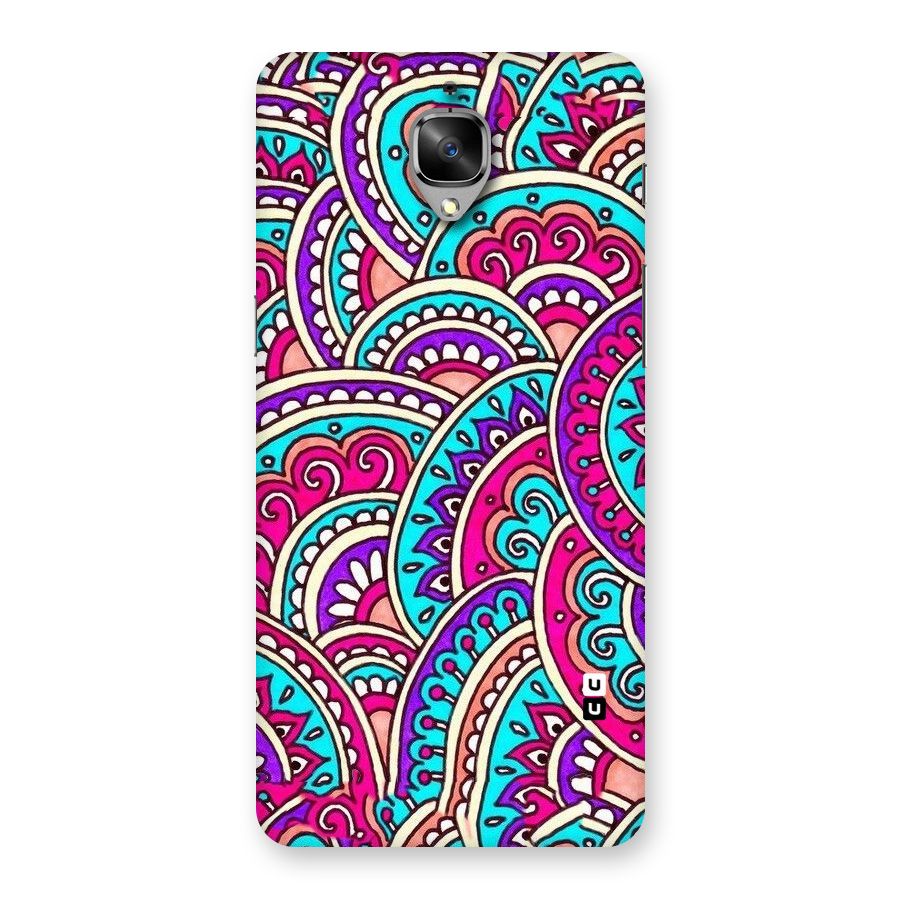 Abstract Rangoli Design Back Case for OnePlus 3