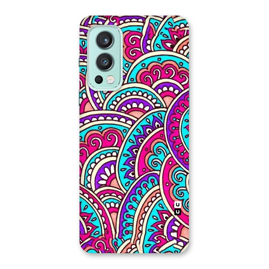 Abstract Rangoli Design Back Case for OnePlus Nord 2 5G