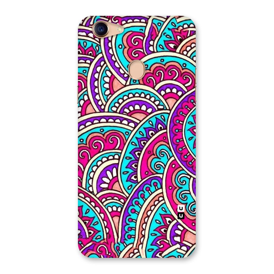Abstract Rangoli Design Back Case for Oppo F5 Youth