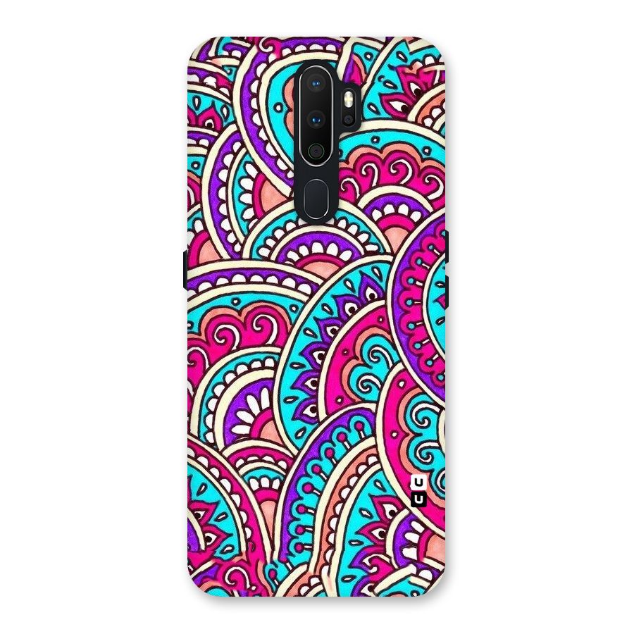 Abstract Rangoli Design Back Case for Oppo A5 (2020)