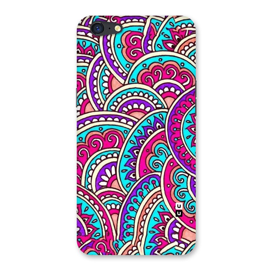 Abstract Rangoli Design Back Case for Oppo A71