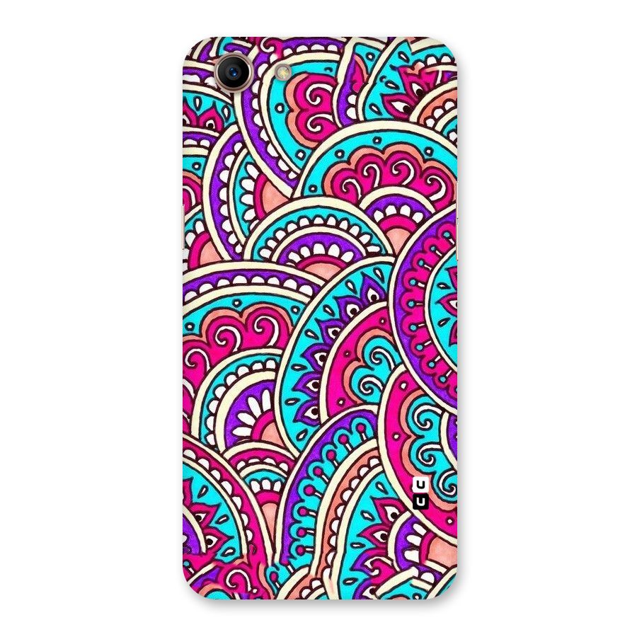Abstract Rangoli Design Back Case for Oppo A83 (2018)