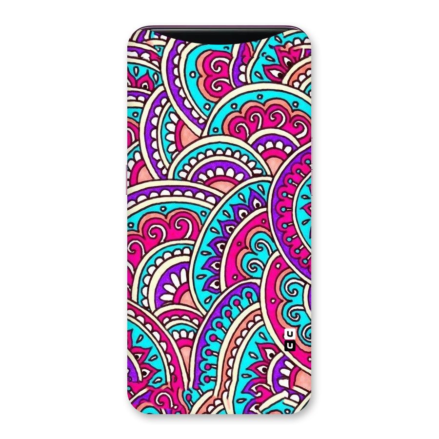 Abstract Rangoli Design Back Case for Oppo Find X