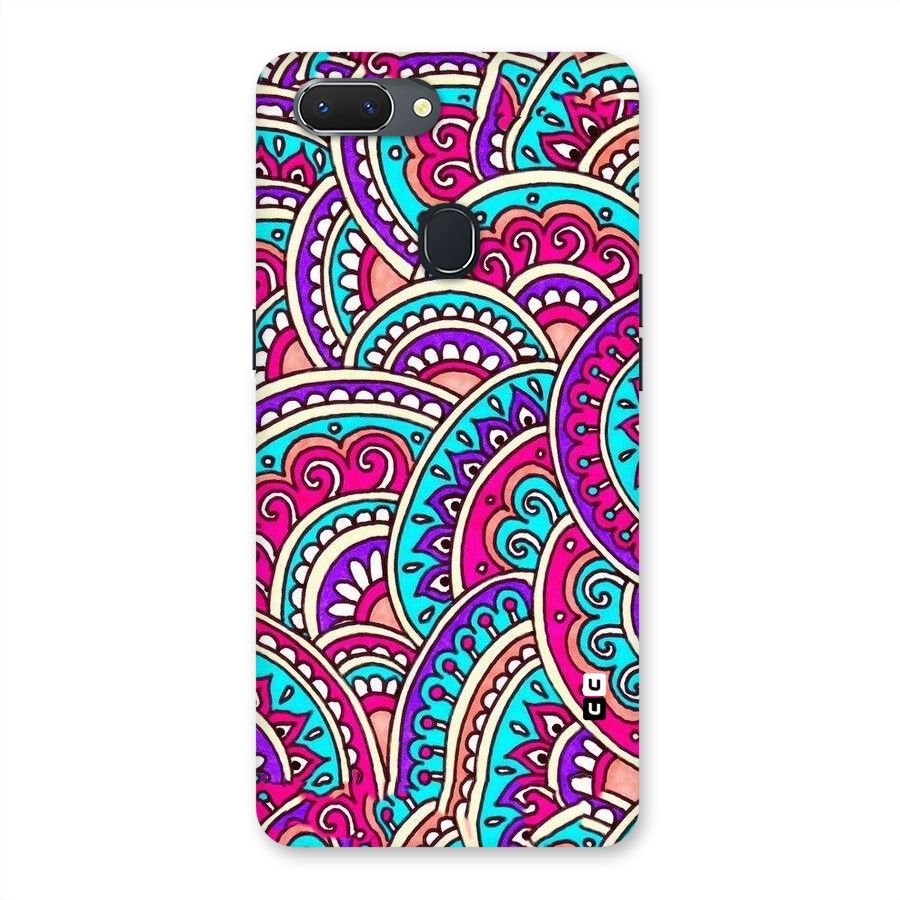 Abstract Rangoli Design Back Case for Oppo Realme 2
