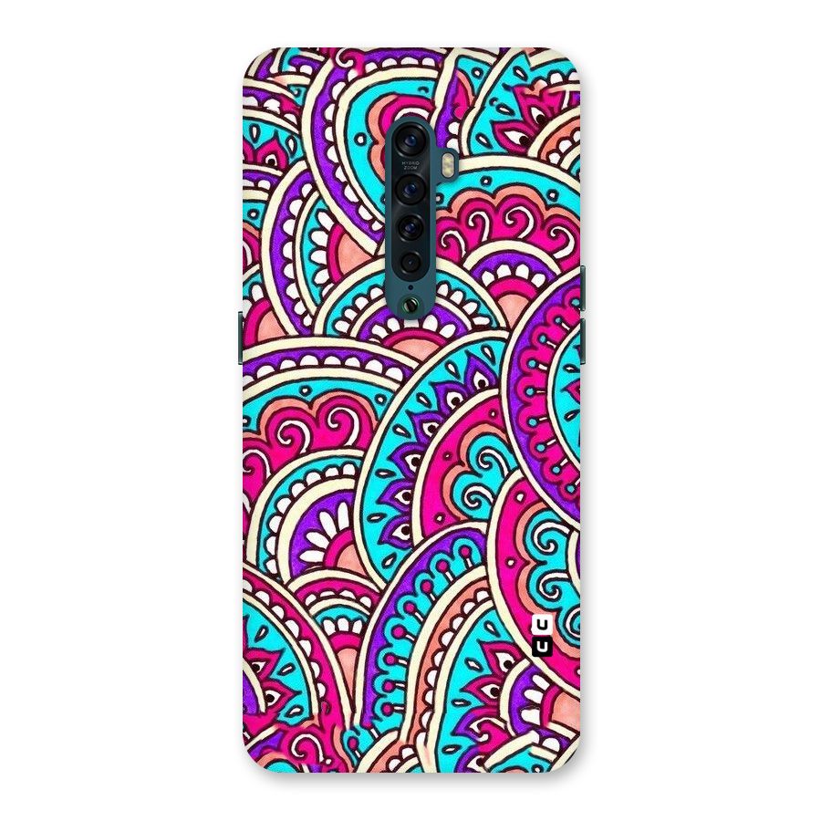 Abstract Rangoli Design Back Case for Oppo Reno2