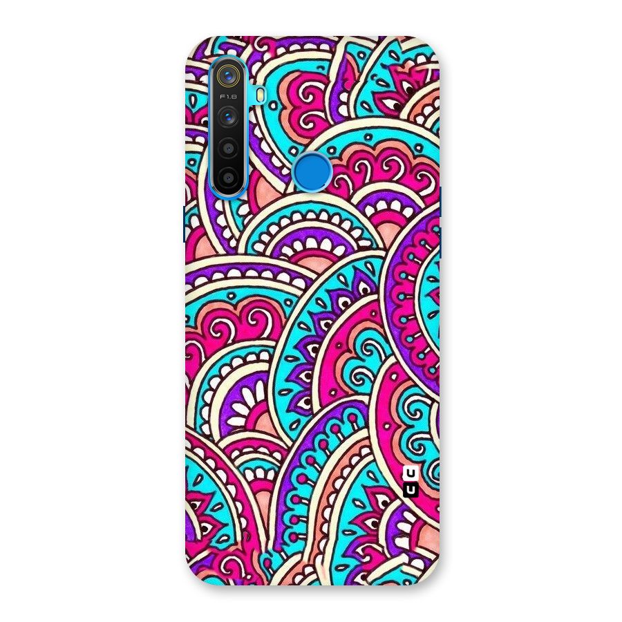 Abstract Rangoli Design Back Case for Realme 5s