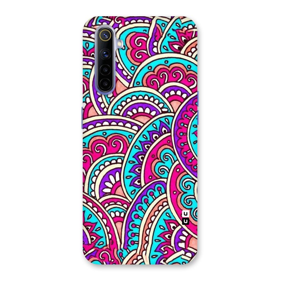 Abstract Rangoli Design Back Case for Realme 6