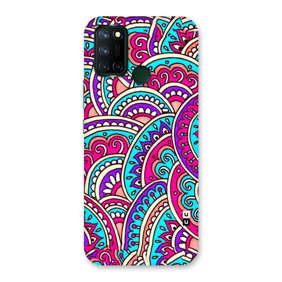Abstract Rangoli Design Back Case for Realme 7i