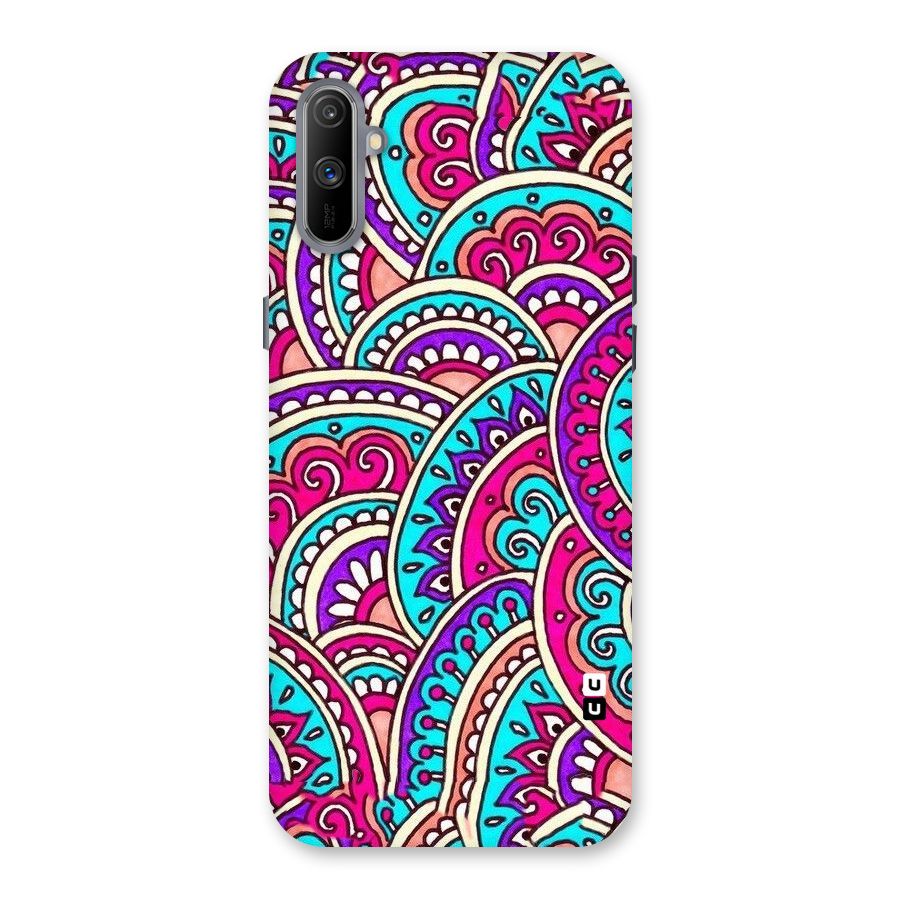 Abstract Rangoli Design Back Case for Realme C3