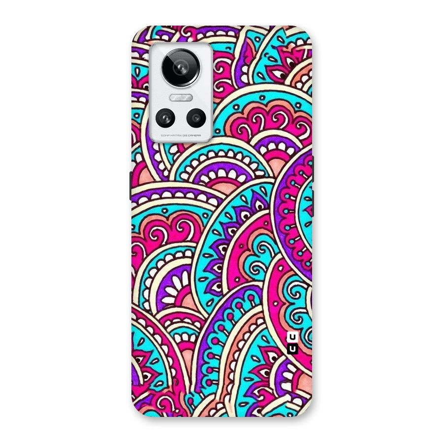 Abstract Rangoli Design Back Case for Realme GT Neo 3