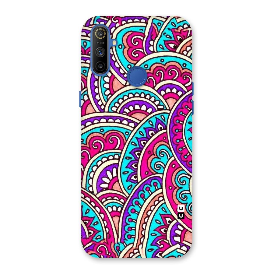 Abstract Rangoli Design Back Case for Realme Narzo 10A