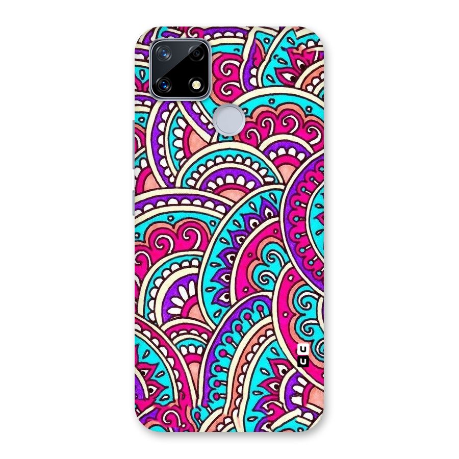 Abstract Rangoli Design Back Case for Realme Narzo 20
