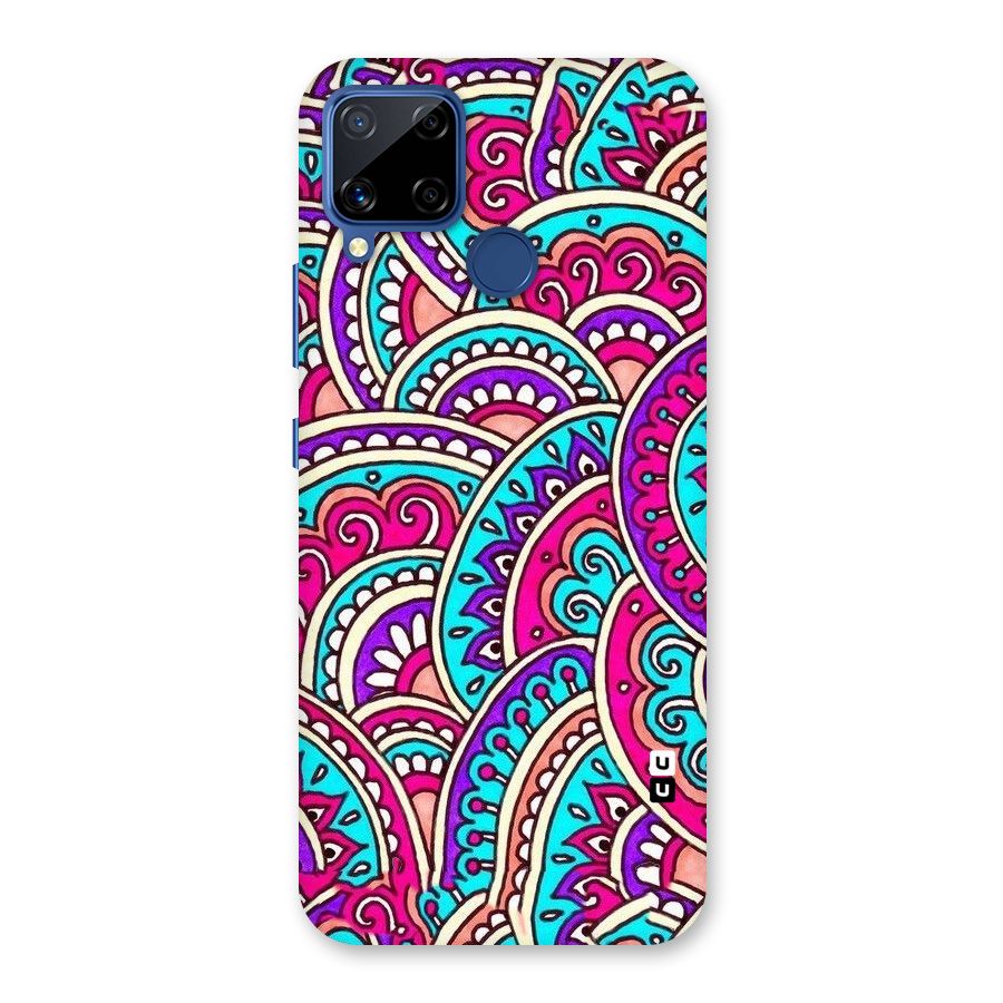 Abstract Rangoli Design Back Case for Realme Narzo 30A