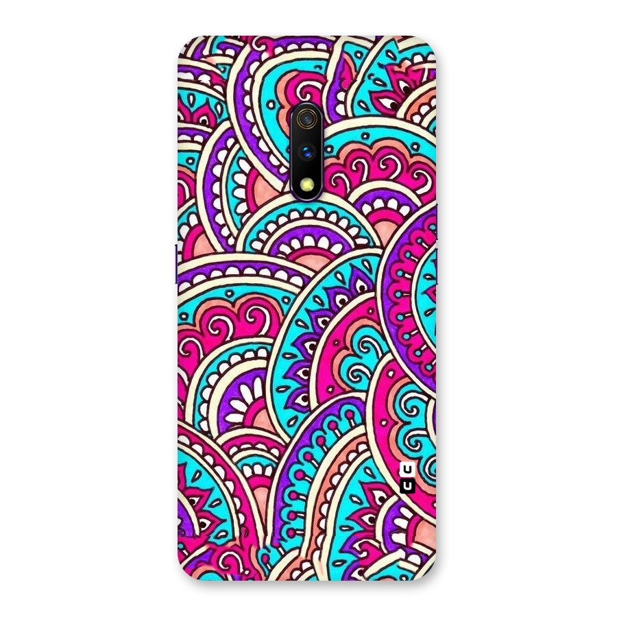 Abstract Rangoli Design Back Case for Realme X