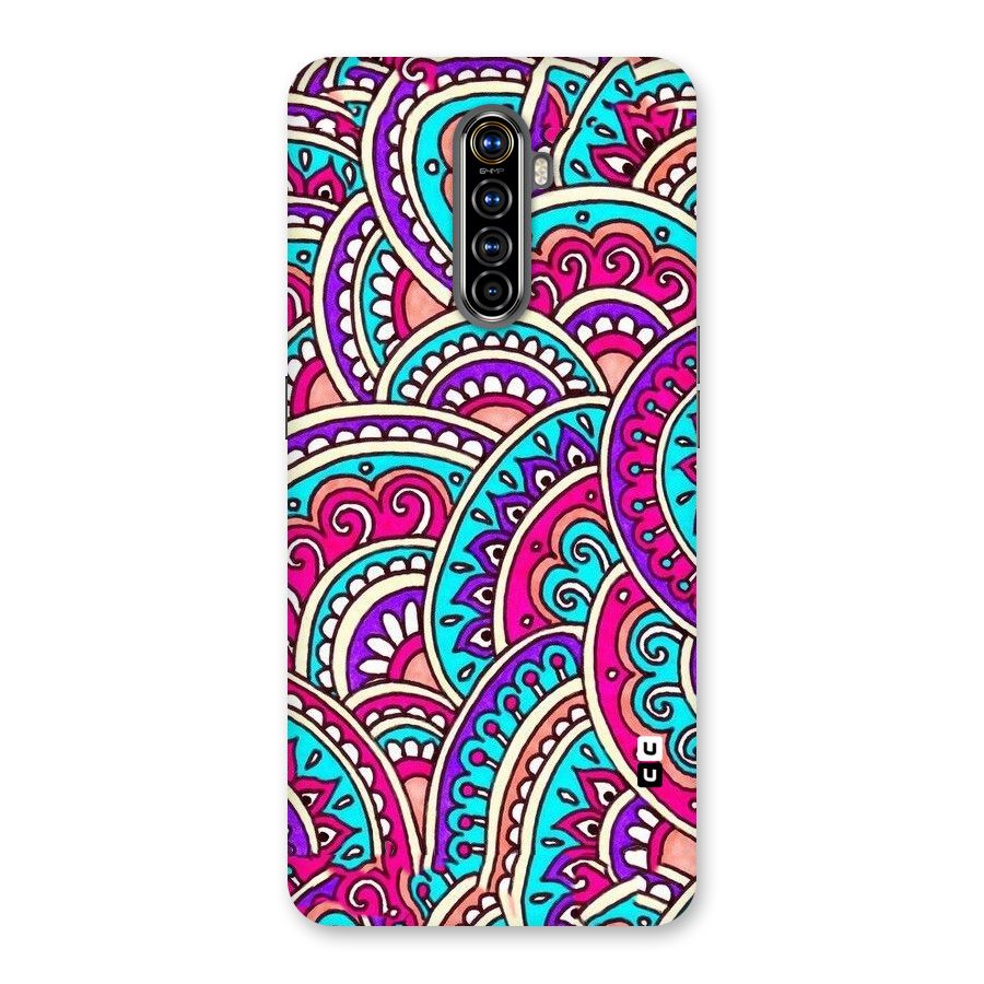 Abstract Rangoli Design Back Case for Realme X2 Pro
