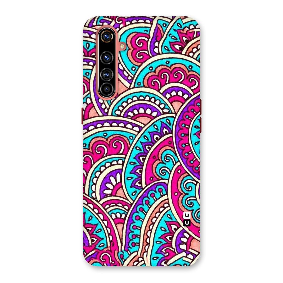 Abstract Rangoli Design Back Case for Realme X50 Pro