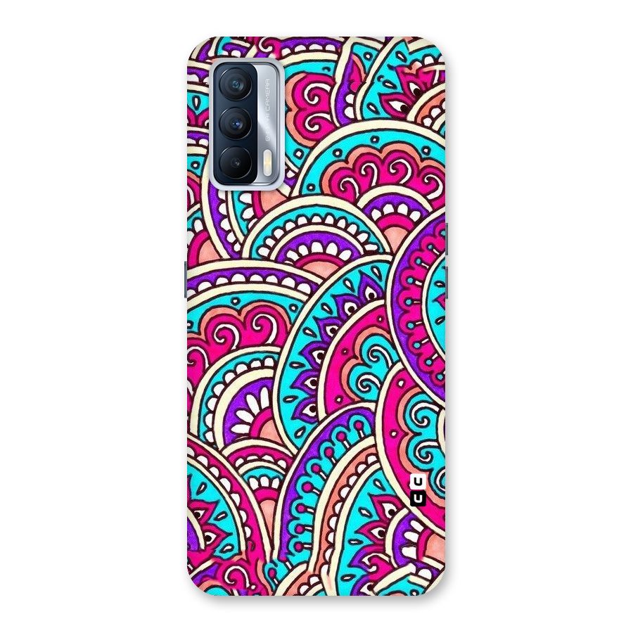 Abstract Rangoli Design Back Case for Realme X7