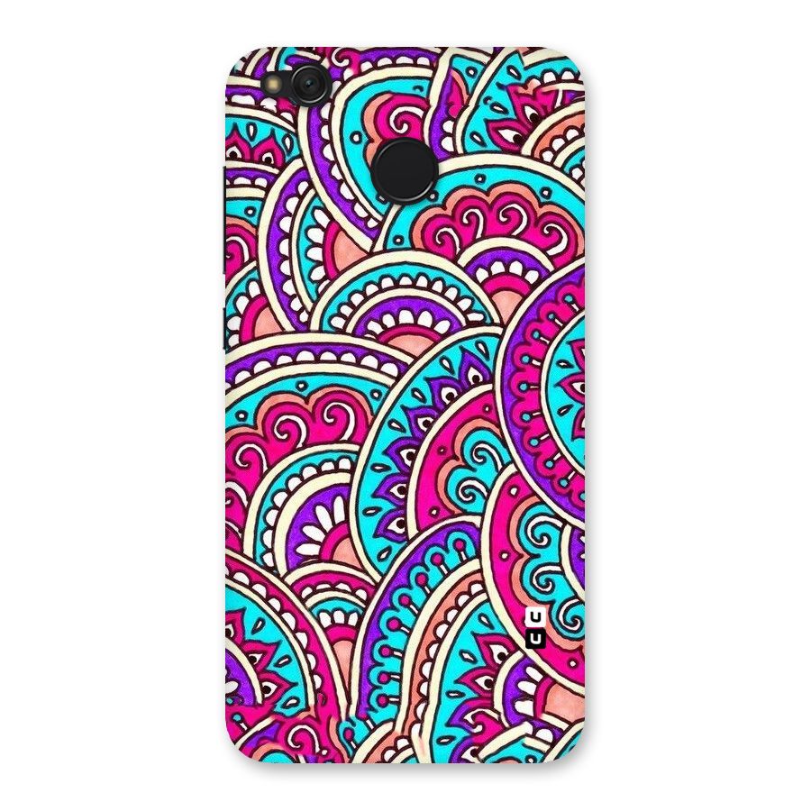 Abstract Rangoli Design Back Case for Redmi 4