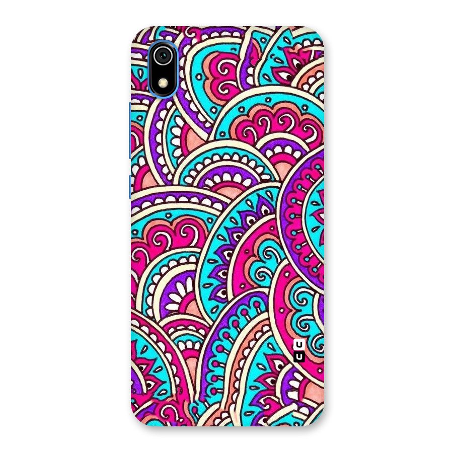 Abstract Rangoli Design Back Case for Redmi 7A