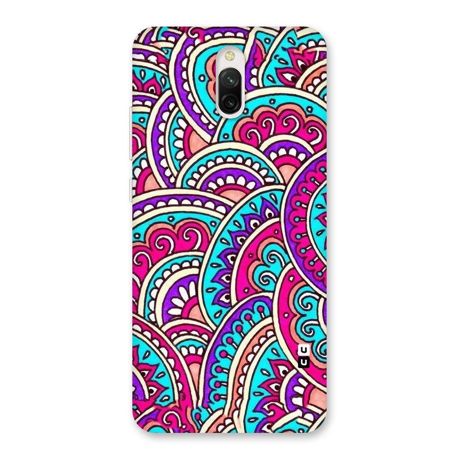 Abstract Rangoli Design Back Case for Redmi 8A Dual