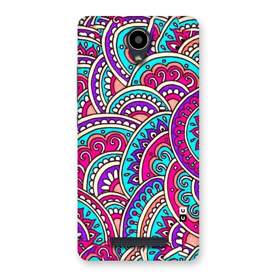 Abstract Rangoli Design Back Case for Redmi Note 2