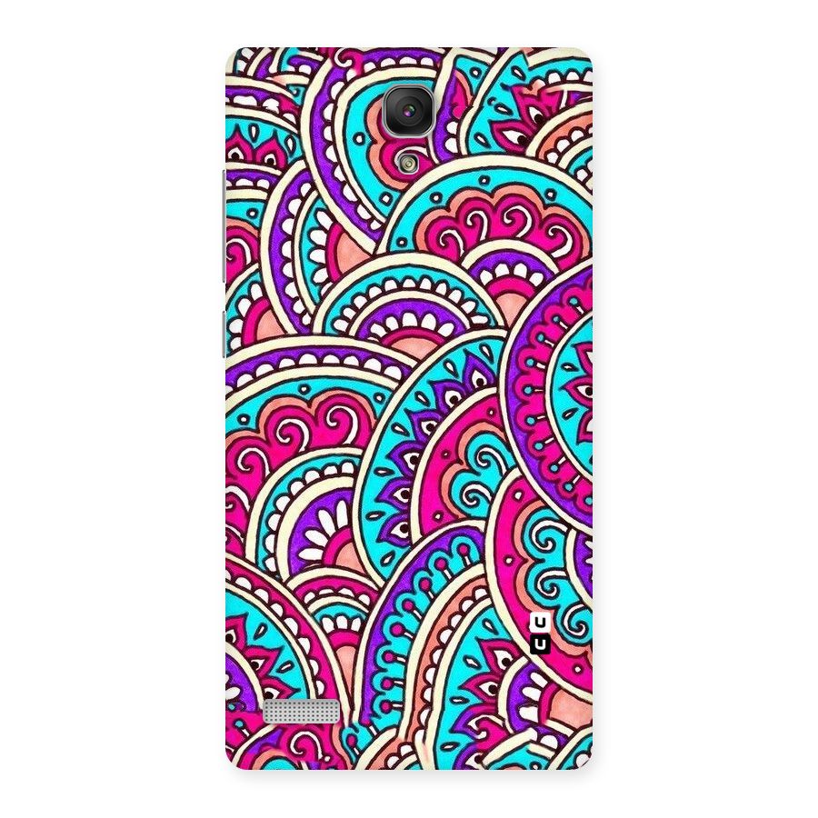 Abstract Rangoli Design Back Case for Redmi Note Prime