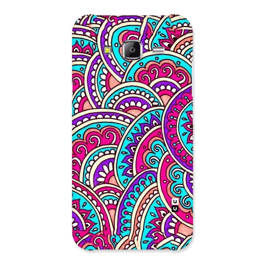 Abstract Rangoli Design Back Case for Samsung Galaxy J2 Prime