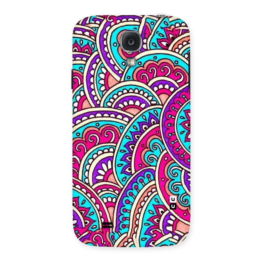 Abstract Rangoli Design Back Case for Samsung Galaxy S4