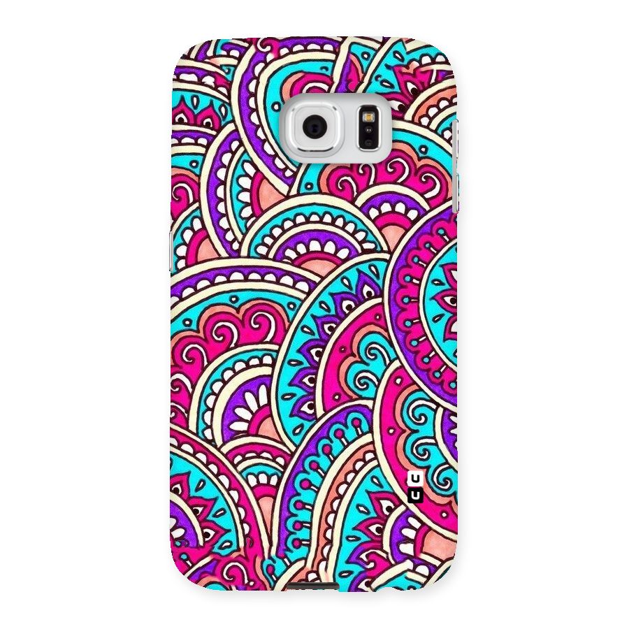 Abstract Rangoli Design Back Case for Samsung Galaxy S6