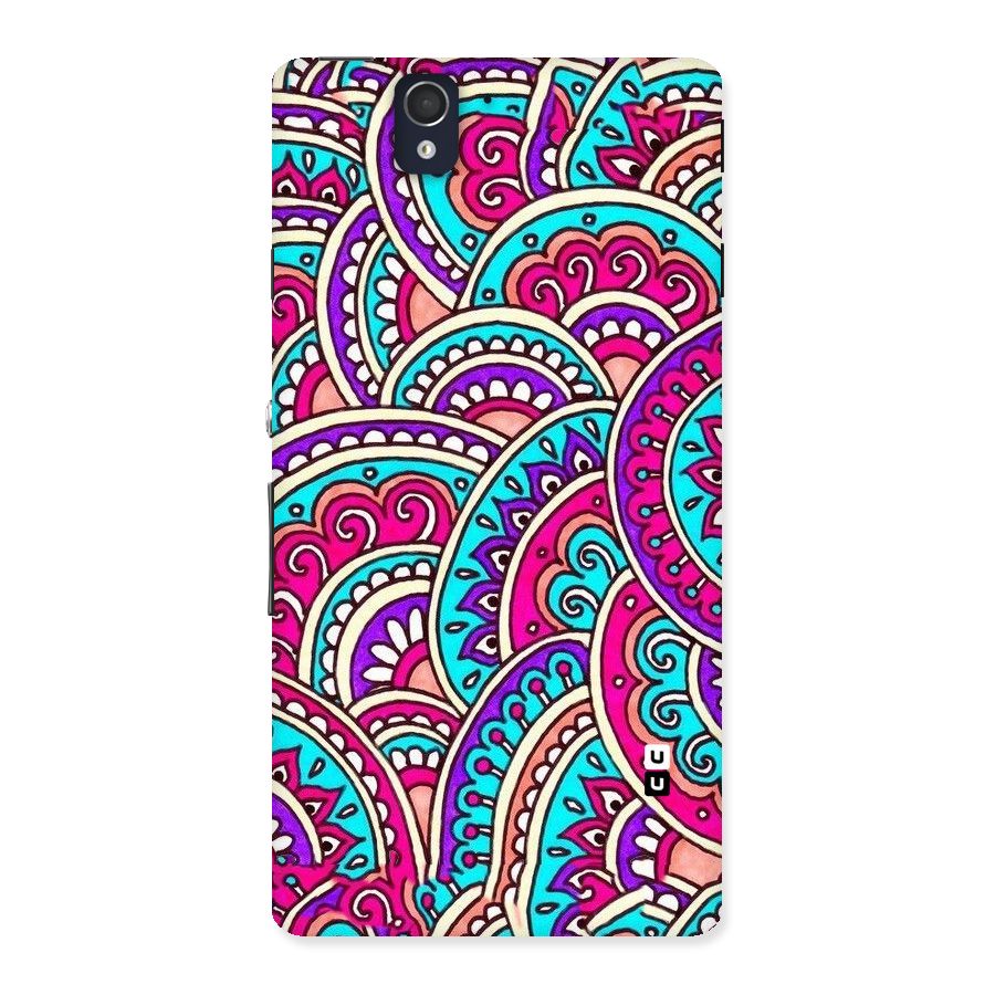 Abstract Rangoli Design Back Case for Sony Xperia Z