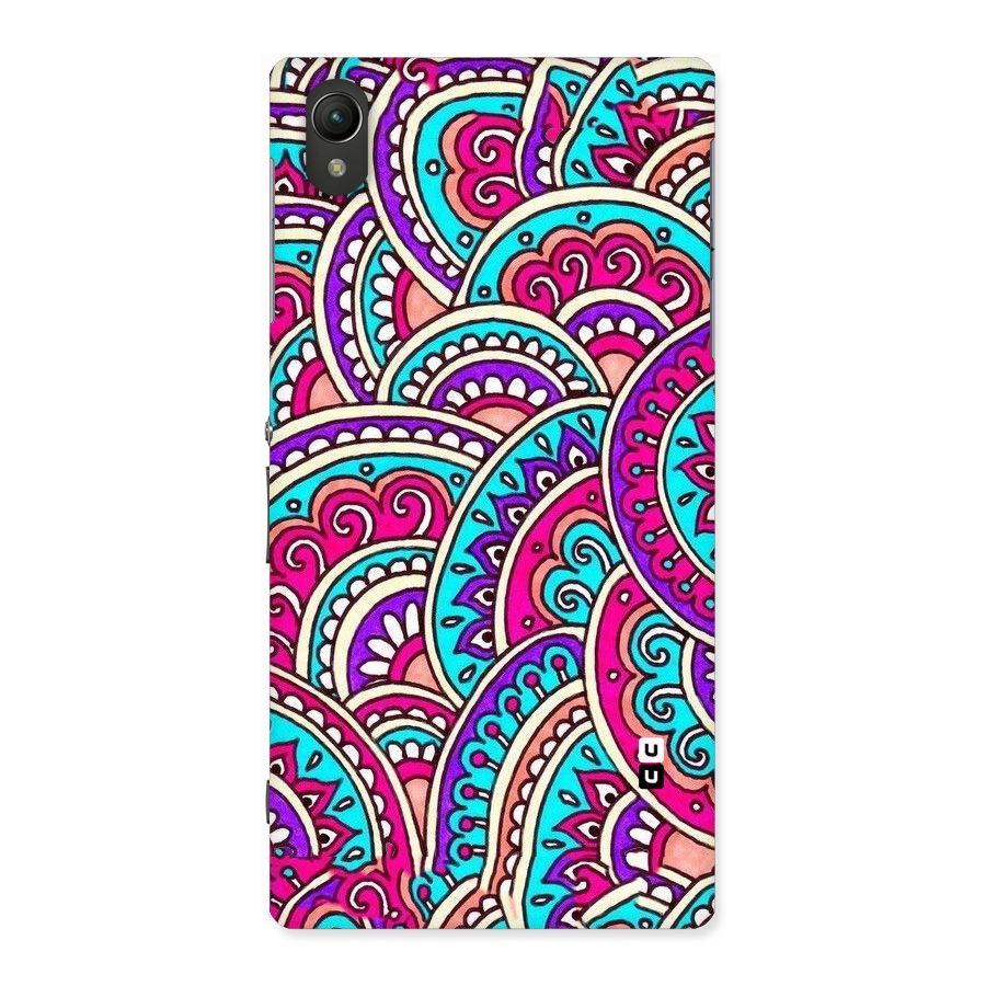 Abstract Rangoli Design Back Case for Sony Xperia Z1