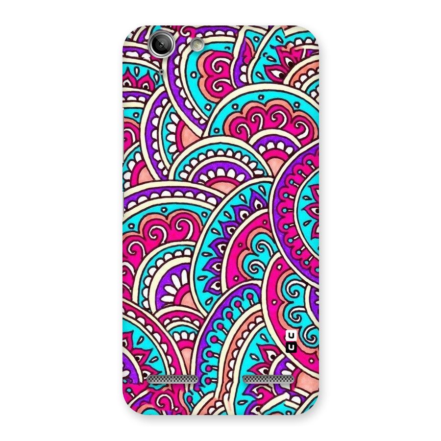 Abstract Rangoli Design Back Case for Vibe K5