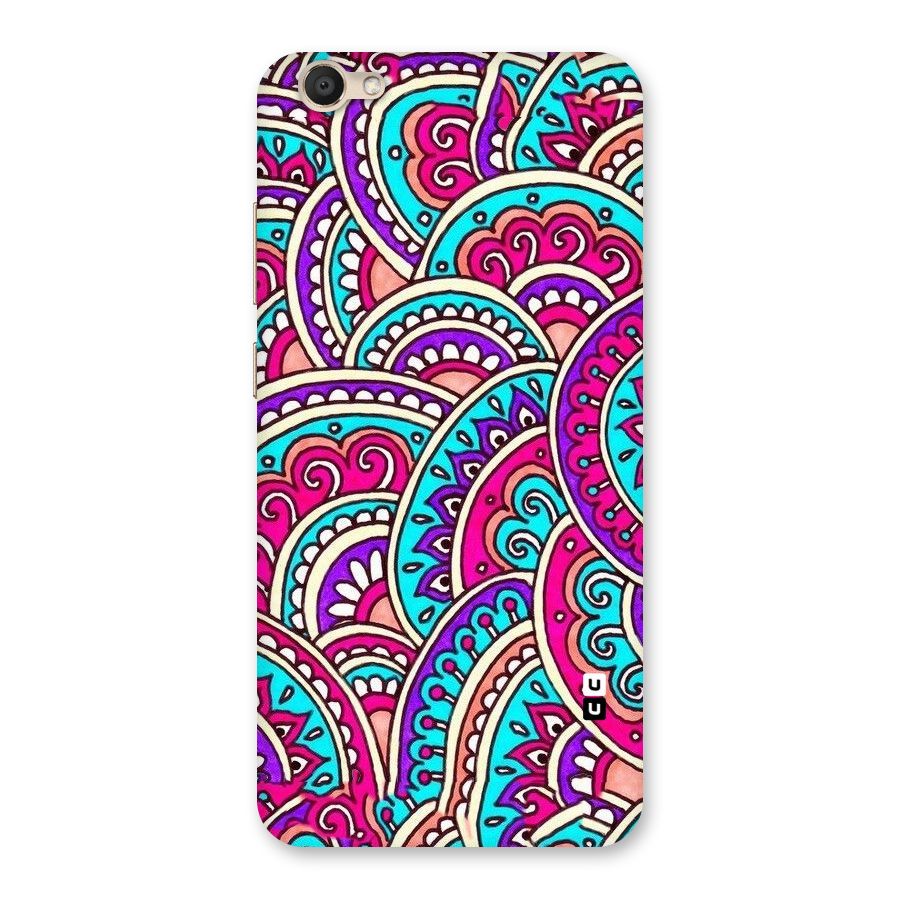 Abstract Rangoli Design Back Case for Vivo V5