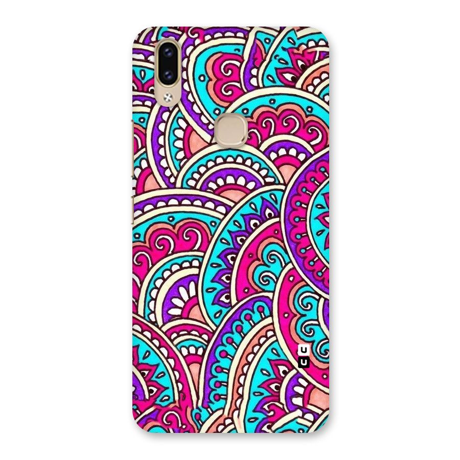 Abstract Rangoli Design Back Case for Vivo V9 Youth