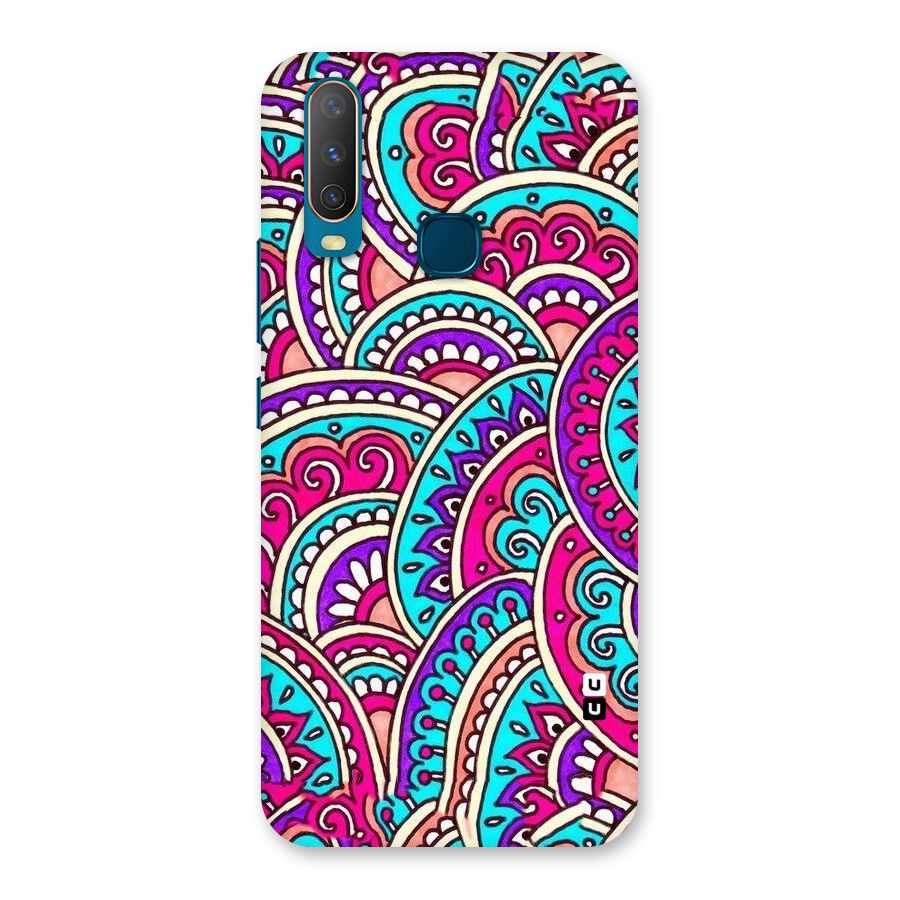 Abstract Rangoli Design Back Case for Vivo Y17