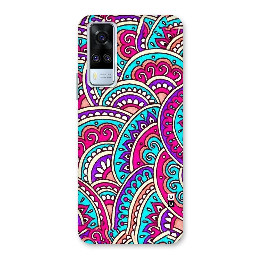 Abstract Rangoli Design Back Case for Vivo Y31