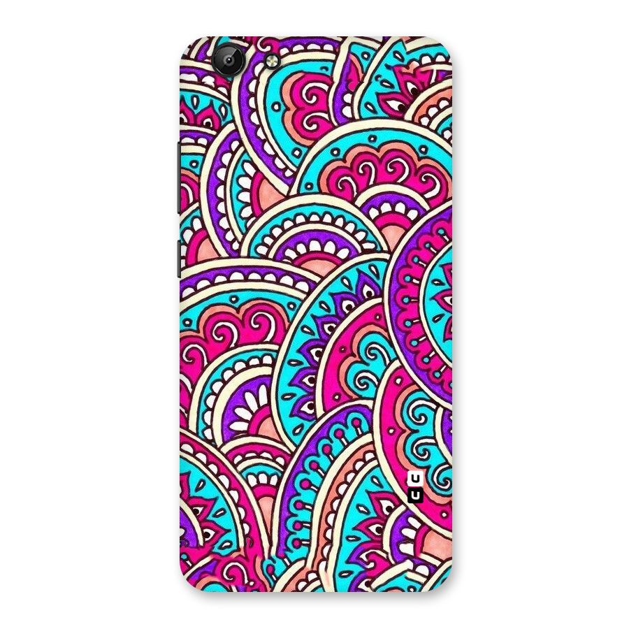 Abstract Rangoli Design Back Case for Vivo Y69