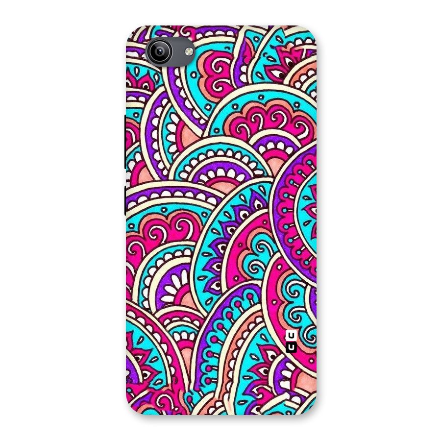 Abstract Rangoli Design Back Case for Vivo Y81i