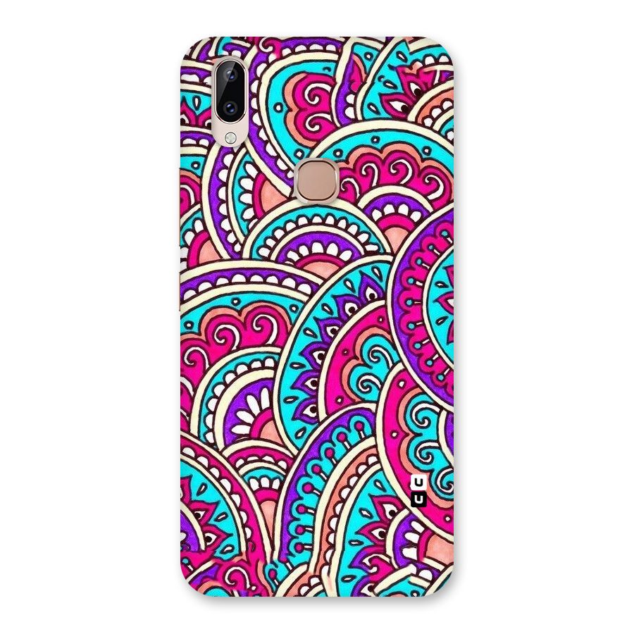 Abstract Rangoli Design Back Case for Vivo Y83 Pro