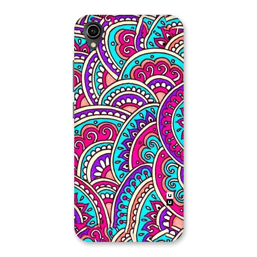 Abstract Rangoli Design Back Case for Vivo Y90
