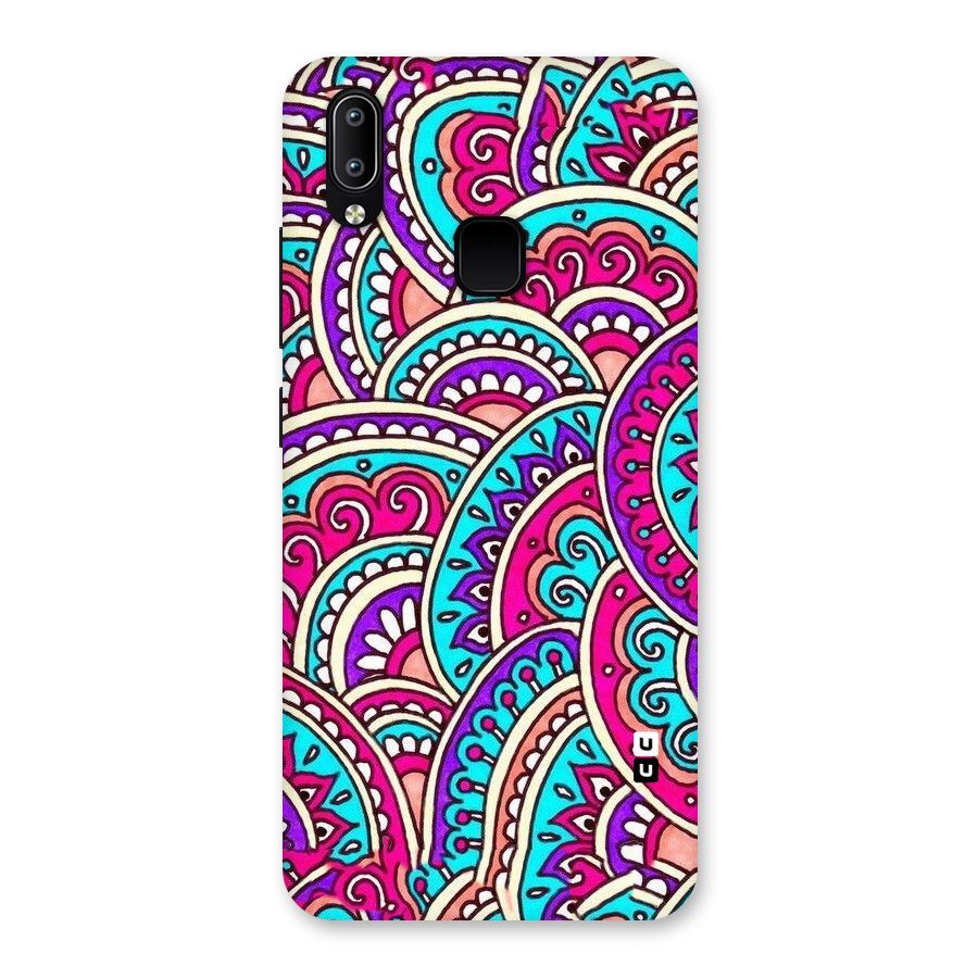 Abstract Rangoli Design Back Case for Vivo Y93