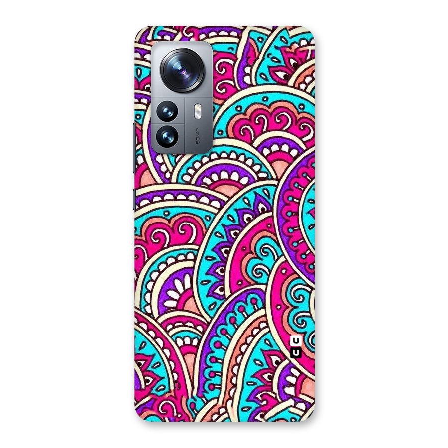 Abstract Rangoli Design Back Case for Xiaomi 12 Pro