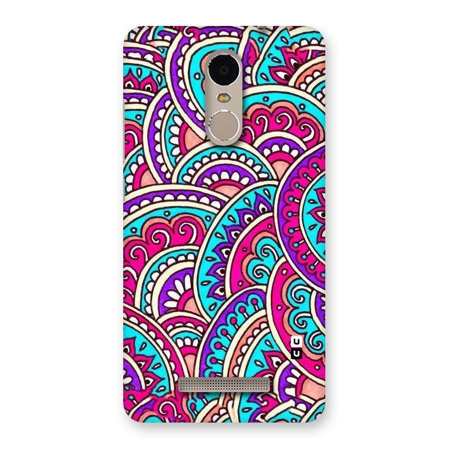 Abstract Rangoli Design Back Case for Xiaomi Redmi Note 3
