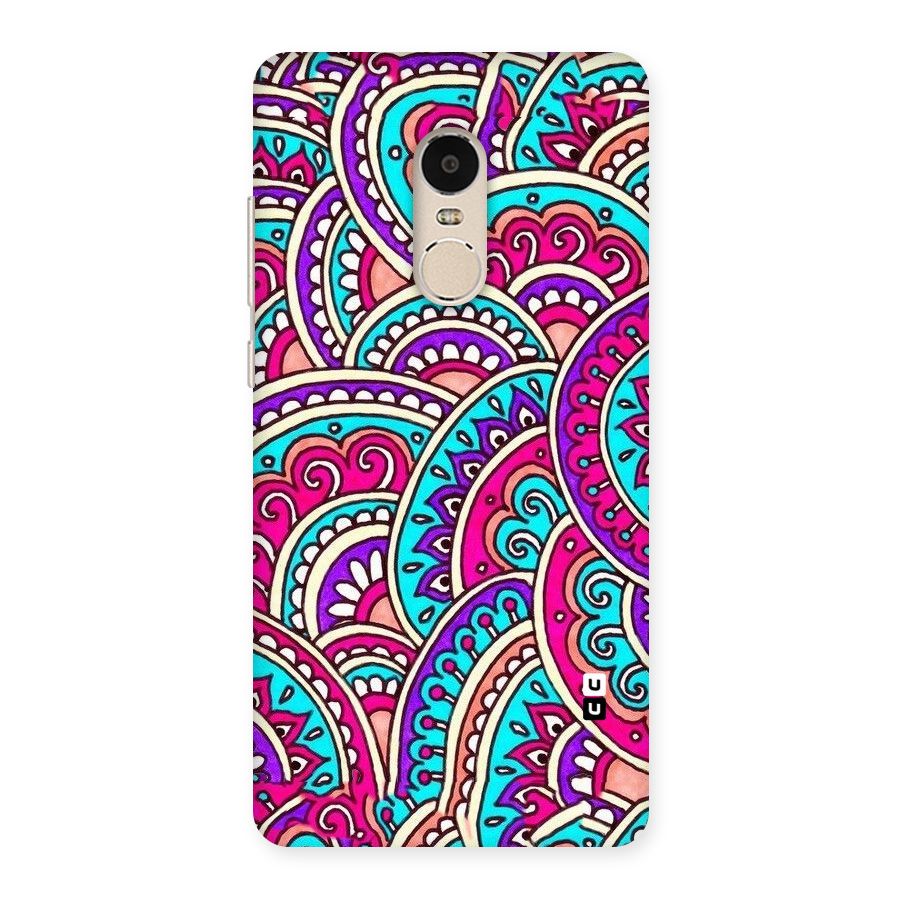 Abstract Rangoli Design Back Case for Xiaomi Redmi Note 4